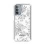 Slim Protection Case［ dazzlin - ToneFlower - Gray ］
