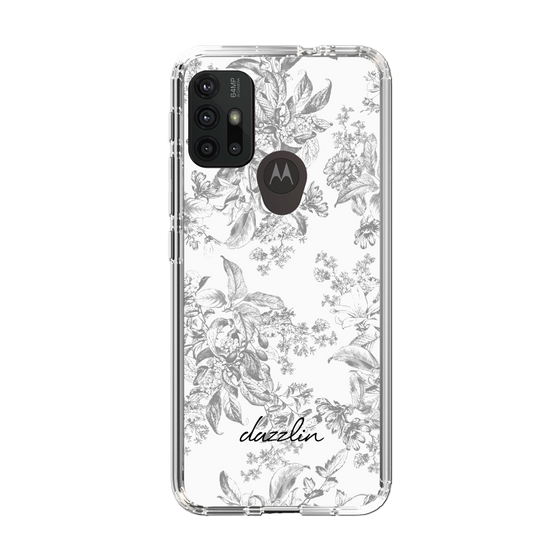 Slim Protection Case［ dazzlin - ToneFlower - Gray ］
