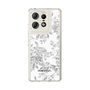Slim Protection Case［ dazzlin - ToneFlower - Gray ］