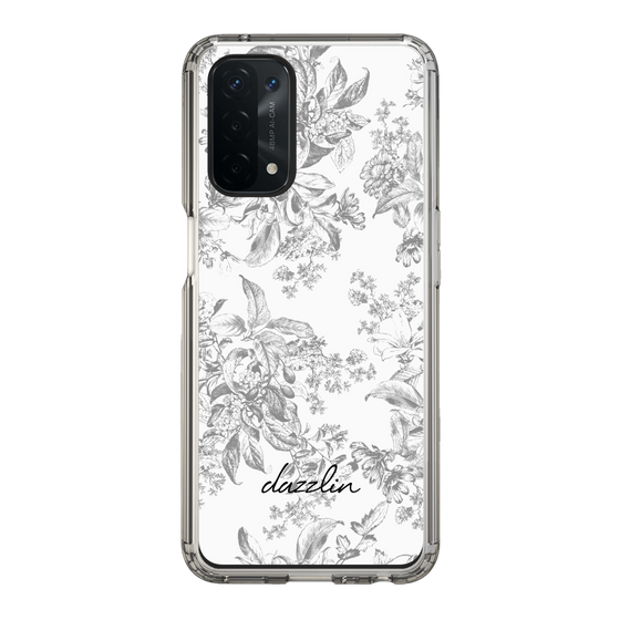 Slim Protection Case［ dazzlin - ToneFlower - Gray ］