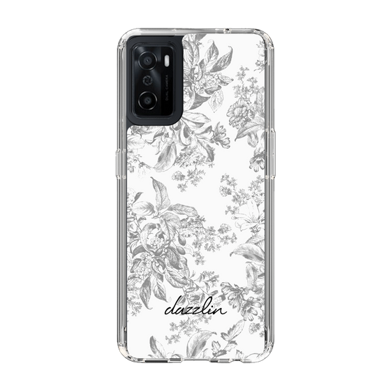 Slim Protection Case［ dazzlin - ToneFlower - Gray ］