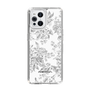Slim Protection Case［ dazzlin - ToneFlower - Gray ］