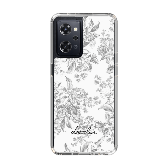 Slim Protection Case［ dazzlin - ToneFlower - Gray ］