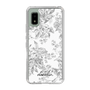 Slim Protection Case［ dazzlin - ToneFlower - Gray ］