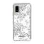 Slim Protection Case［ dazzlin - ToneFlower - Gray ］