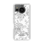 Slim Protection Case［ dazzlin - ToneFlower - Gray ］