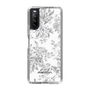 Slim Protection Case［ dazzlin - ToneFlower - Gray ］