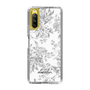 Slim Protection Case［ dazzlin - ToneFlower - Gray ］