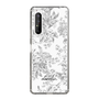 Slim Protection Case［ dazzlin - ToneFlower - Gray ］