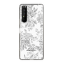 Slim Protection Case［ dazzlin - ToneFlower - Gray ］