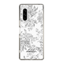 Slim Protection Case［ dazzlin - ToneFlower - Gray ］