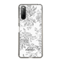 Slim Protection Case［ dazzlin - ToneFlower - Gray ］