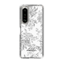 Slim Protection Case［ dazzlin - ToneFlower - Gray ］