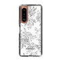 Slim Protection Case［ dazzlin - ToneFlower - Gray ］