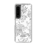 Slim Protection Case［ dazzlin - ToneFlower - Gray ］