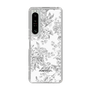 Slim Protection Case［ dazzlin - ToneFlower - Gray ］