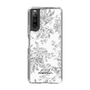 Slim Protection Case［ dazzlin - ToneFlower - Gray ］