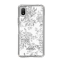 Slim Protection Case［ dazzlin - ToneFlower - Gray ］