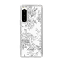Slim Protection Case［ dazzlin - ToneFlower - Gray ］