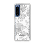 Slim Protection Case［ dazzlin - ToneFlower - Gray ］