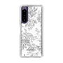 Slim Protection Case［ dazzlin - ToneFlower - Gray ］