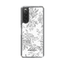 Slim Protection Case［ dazzlin - ToneFlower - Gray ］