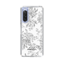 Slim Protection Case［ dazzlin - ToneFlower - Gray ］