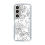 Slim Protection Case［ dazzlin - ToneFlower - Gray ］