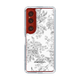 Slim Protection Case［ dazzlin - ToneFlower - Gray ］