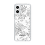 Slim Protection Case［ dazzlin - ToneFlower - Gray ］