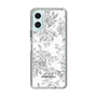 Slim Protection Case［ dazzlin - ToneFlower - Gray ］
