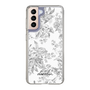 Slim Protection Case［ dazzlin - ToneFlower - Gray ］