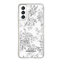 Slim Protection Case［ dazzlin - ToneFlower - Gray ］