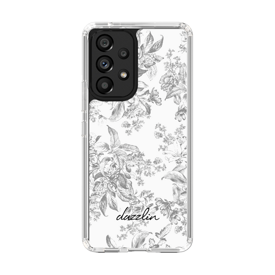 Slim Protection Case［ dazzlin - ToneFlower - Gray ］
