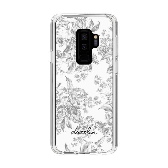 Slim Protection Case［ dazzlin - ToneFlower - Gray ］