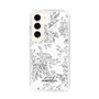 Slim Protection Case［ dazzlin - ToneFlower - Gray ］
