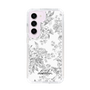 Slim Protection Case［ dazzlin - ToneFlower - Gray ］