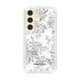 Slim Protection Case［ dazzlin - ToneFlower - Gray ］