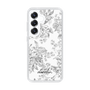 Slim Protection Case［ dazzlin - ToneFlower - Gray ］