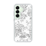 Slim Protection Case［ dazzlin - ToneFlower - Gray ］