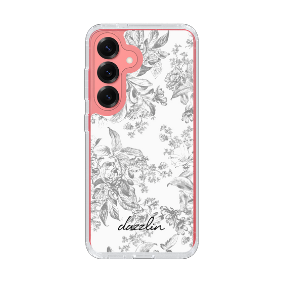 Slim Protection Case［ dazzlin - ToneFlower - Gray ］