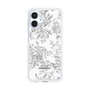 Slim Protection Case［ dazzlin - ToneFlower - Gray ］