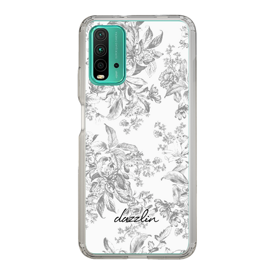 Slim Protection Case［ dazzlin - ToneFlower - Gray ］