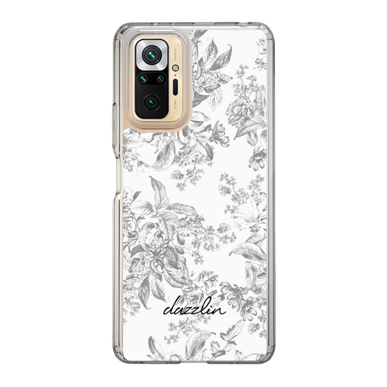 Slim Protection Case［ dazzlin - ToneFlower - Gray ］