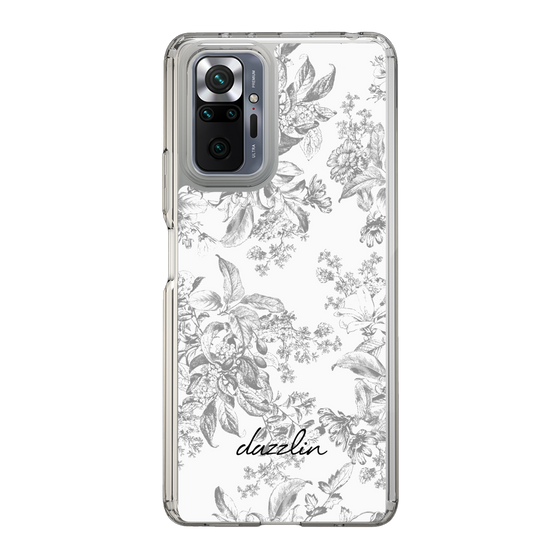 Slim Protection Case［ dazzlin - ToneFlower - Gray ］