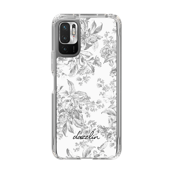 Slim Protection Case［ dazzlin - ToneFlower - Gray ］