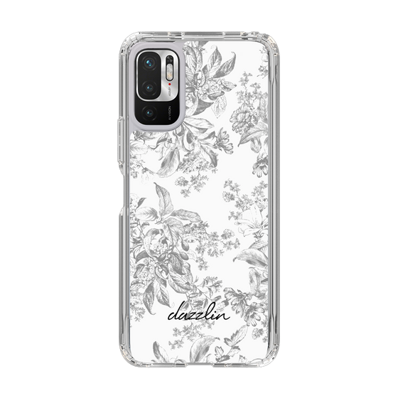 Slim Protection Case［ dazzlin - ToneFlower - Gray ］
