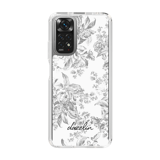 Slim Protection Case［ dazzlin - ToneFlower - Gray ］