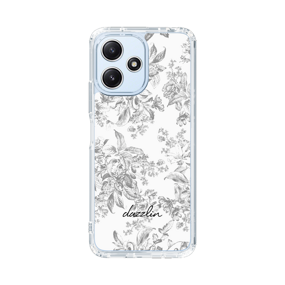 Slim Protection Case［ dazzlin - ToneFlower - Gray ］