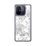Slim Protection Case［ dazzlin - ToneFlower - Gray ］